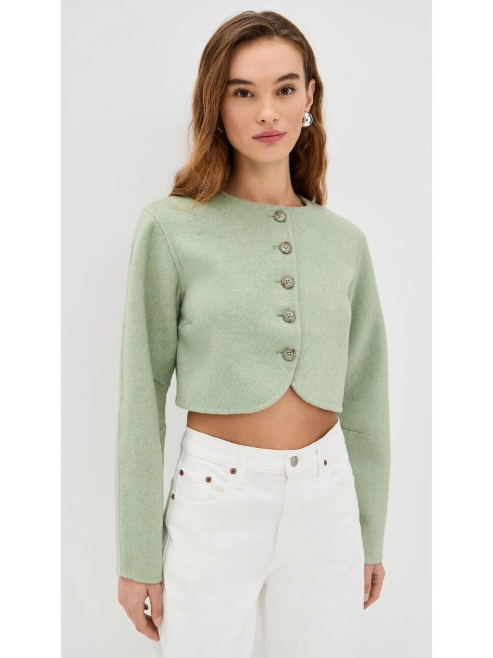 Aligne Wool Bolero Mint